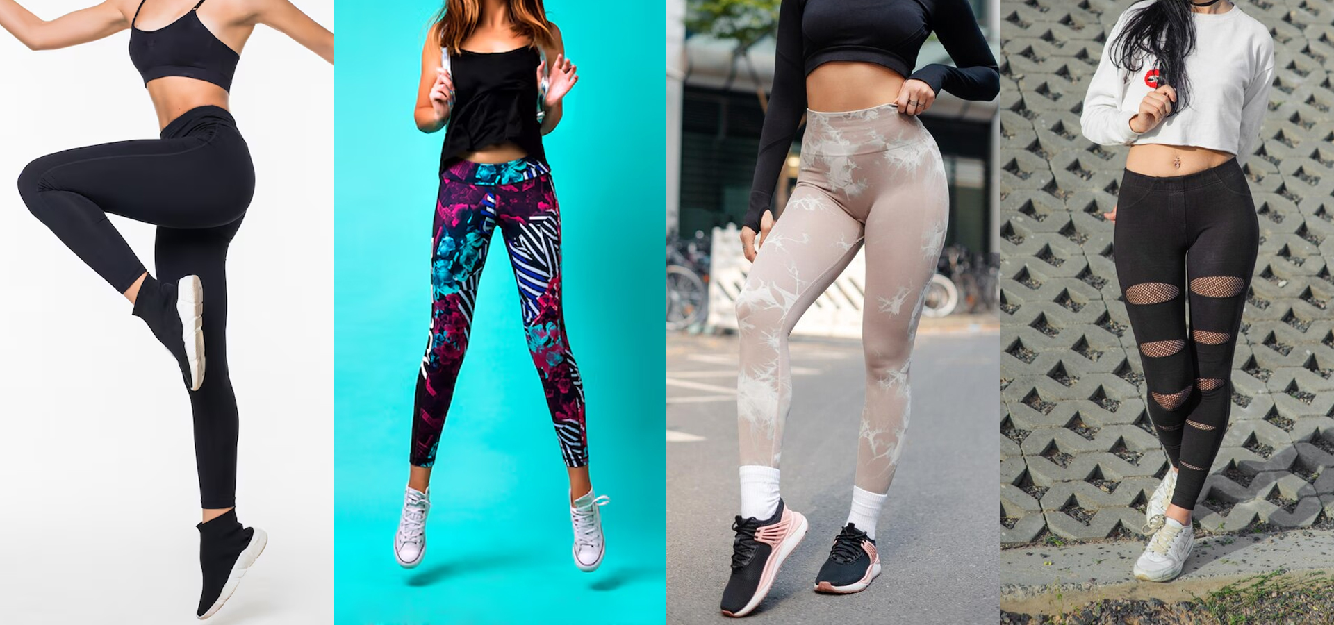 Differnt types of Custom Leggings Banner
