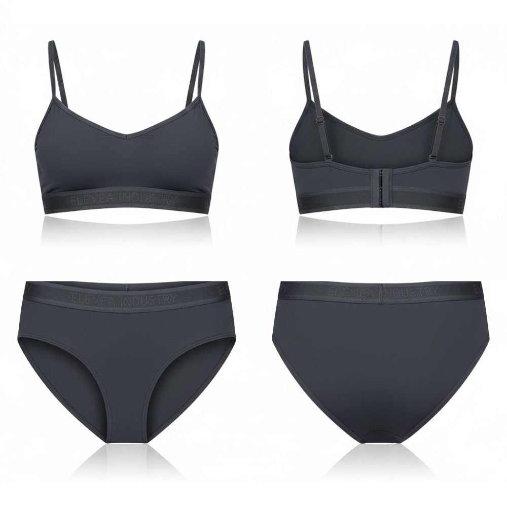 Mesh See Through Bikini Underwear Breathable Nylon Mesh Spandex Custom Private Label Manufacturer