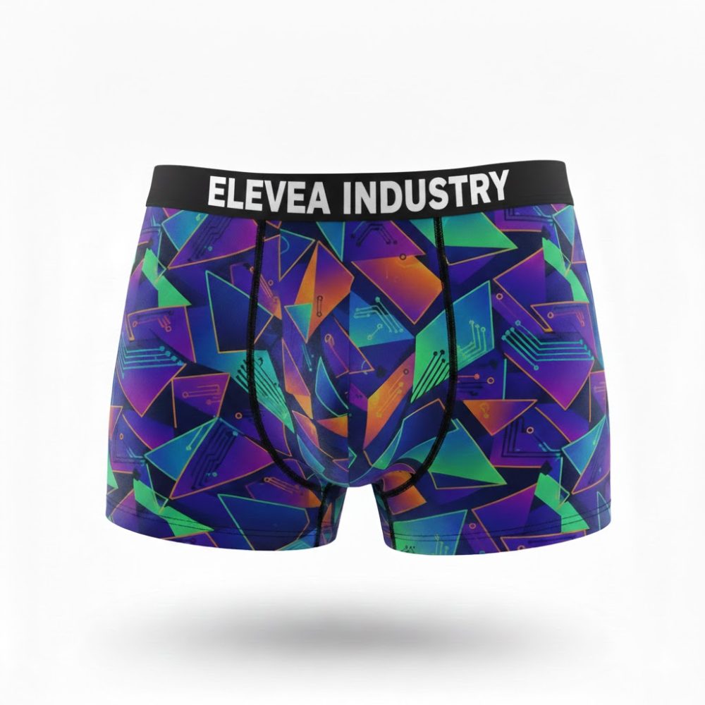 Printed Boxer Soft Stretch Mens Underwear Vibrant Prints Custom Private Label Manufacturer