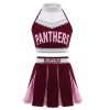 Premium Cheerleading Team Uniforms manufactured by ELEVEA INDUSTRY featuring custom cheer uniforms, cheerleading skirts, performance tops, youth cheerleading uniforms, competition apparel, and private-label cheerleading clothing for schools, clubs, academies, and sports brands worldwide.