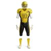 Premium American Football Uniform manufactured by ELEVEA INDUSTRY featuring custom football jerseys, football pants, sublimated American football uniforms, and team apparel for clubs, schools, universities, academies, and sports brands.